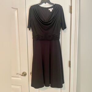 Elegant Black Women's Cocktail Dress